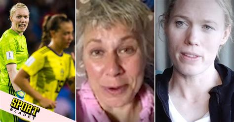 Stina Wolters Känslosamma Hälsning Till Sveriges Vm Målvakt Hedvig Lindahl