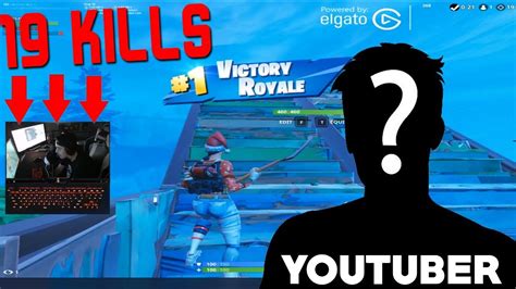 Le Gano Esta Partida A Un Youtuber Con 19 Kills En Fortnite YouTube