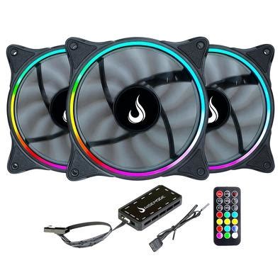 Kit 3 Cooler Fan Laser1 ARGB 120mm KaBuM