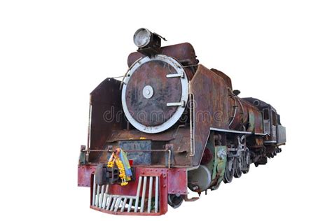 World War II Steam Locomotive. the Train Was Constructed with a Boiler ...