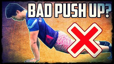 These Common Push Up Mistakes Will Get You Injured Youtube