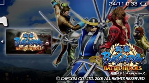 Sengoku Basara Battle Heroes Gameplay Psp Ps Vita Ps Tv Youtube