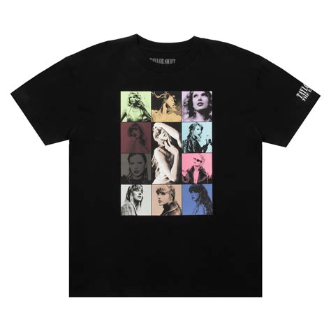 Taylor Swift The Eras Tour Ii Black T Shirt Taylor Swift Uk Store