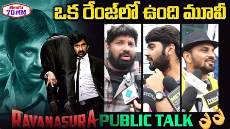 Ravanasura Public Talk From Prasads IMAX Ravi Teja Ravanasura Movie