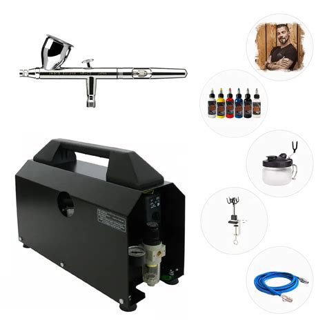 Airbrush Premium - Airbrush Premium Set "La Irmania" - Perfekt für den Einstieg | Spritzw ...