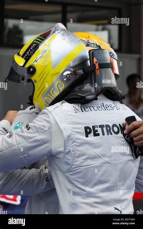 Mercedes Amg F1 Pole Sitter Nico Rosberg Hi Res Stock Photography And