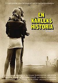 En kärlekshistoria 1970 starring Ann Sofie Kylin Rolf Sohlman