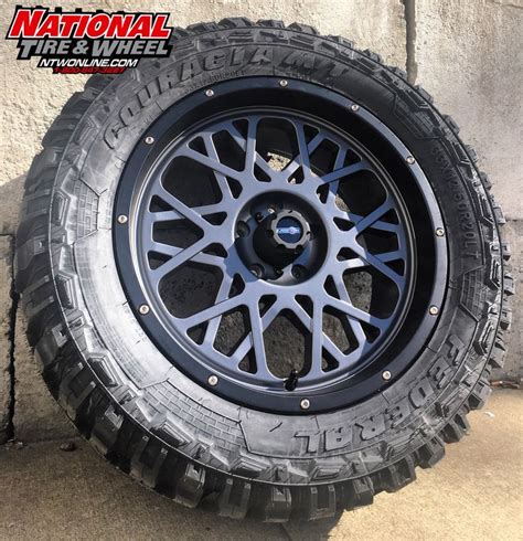 20X9 Vision Wheel Rocker Mounted Up To A 33X12 50R20 Federal Couragia M