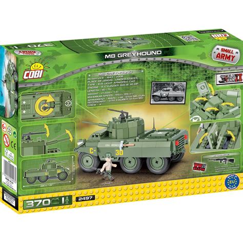 Cobi Toys Small Army WWII M8 Greyhound Armoured Car Building Set