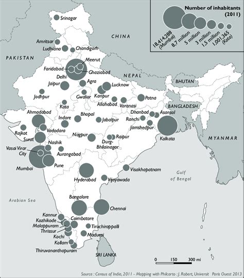 1 Urbanization In India Million Plus Urban Agglomerations In India