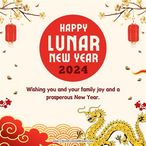 Celebrate Lunar New Year 2024 With Heartfelt Wishes, Images, Greetings, And Quotes Happy Lunar ...