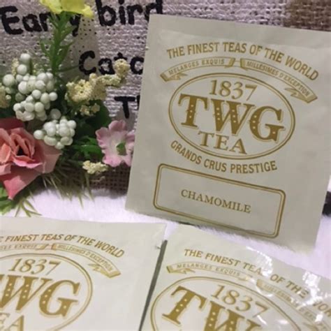 Jual 1837 TWG TEA GRANDS CRUS PRESTIGE CHAMOMILE Shopee Indonesia