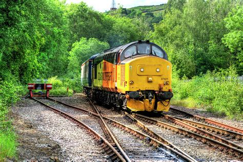 Class 37 Locomotive 2 Photograph By Steve Purnell