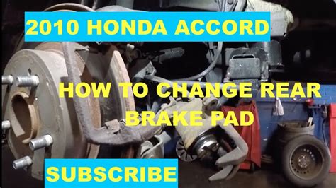 2010 Honda Accord Brake Caliper Replacement Honda Accord Rea