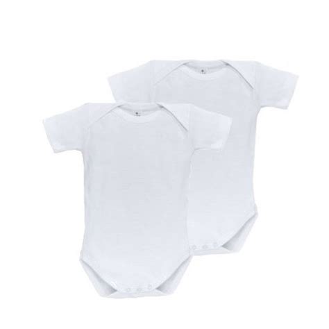 Body Liso Manga Corta Cuello Americano Pack 2 Wega Baby