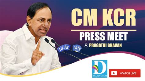 Cm Kcr Press Meet At