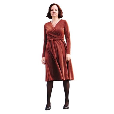 Wanda Wrap Dress Pattern Sew Hot