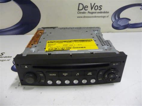 Radio Cd Player Peugeot Zt Siem Vdo