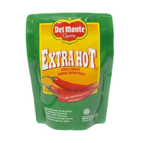 Jual Del Monte Extra Hot Sauce G Pouch Di Seller Sumber Harapan Frozen Food Pulo Gebang