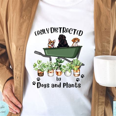 Easily Distracted By Plants Png Etsy