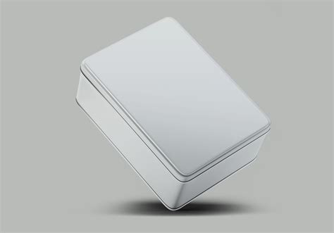 Tin Box Mockup Psd