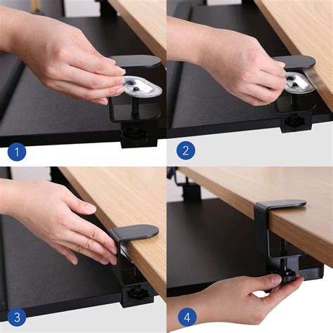 Buy Flexispot Large Keyboard Tray Under Desk Ergonomic X C Clamp