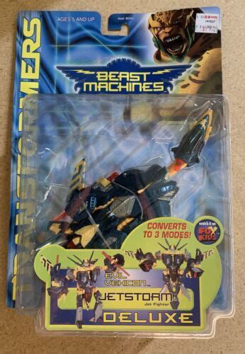 Beast Machines Transformers Jetstorm - Sealed - New - Hasbro | #4578907169