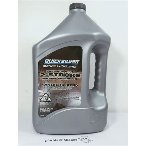 Quicksilver Premium Plus Stroke Mercury Marine Engine Oil Synthetic