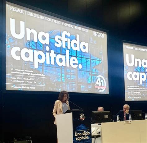 Il 41esimo Congresso Nazionale ACOI In Chiusura Oggi A Roma