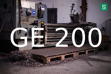 GE 200 - DIN/EN - Steel Material Sheet - SteelShop