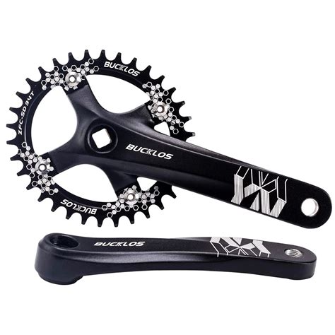 BUCKLOS 104 BCD Mountain Bike Single Speed Crankset 170mm MTB Square