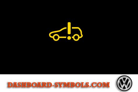 Volkswagen Fault In The Hybrid System Warning Light Dashboard Symbols Warning Lights