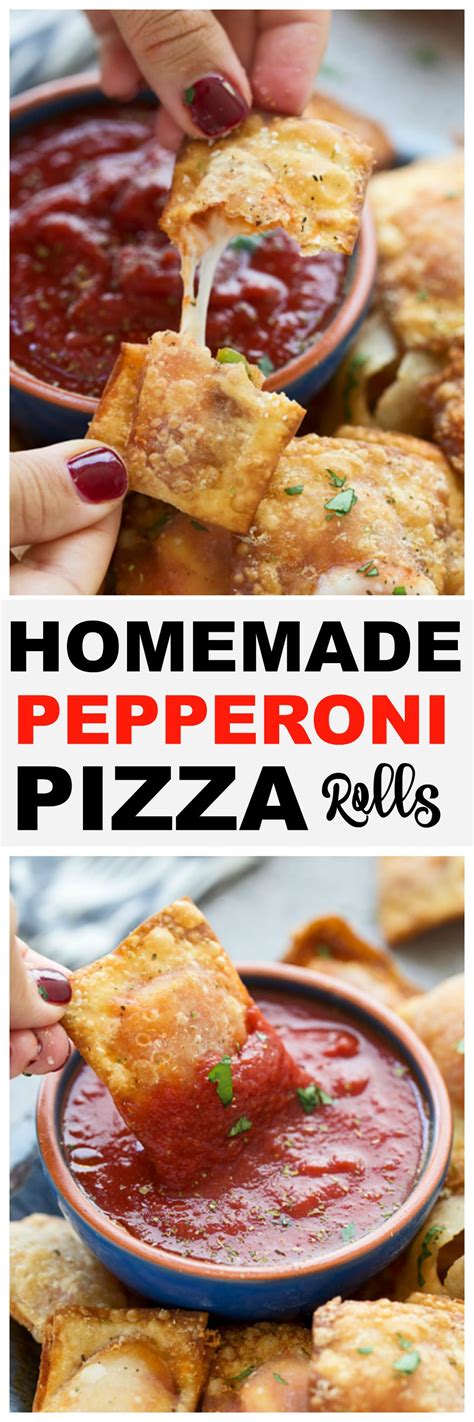 Homemade Pepperoni Pizza Rolls Cooking For Keeps