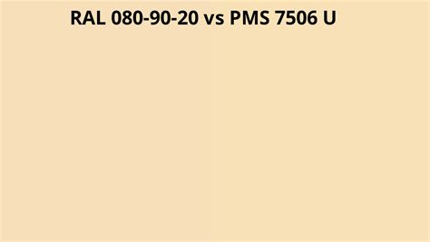 Ral Vs Pms U Ral Colour Chart Uk