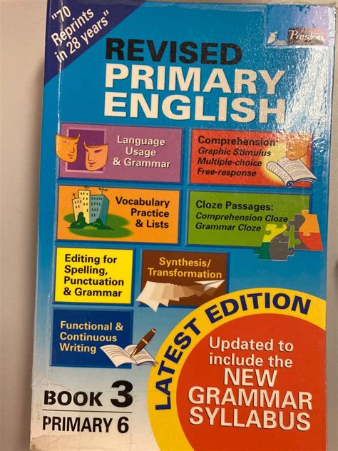 Revised Primary English P6 Hobbies And Toys Books And Magazines