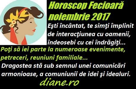 Horoscop Fecioar Noiembrie Diane Ro