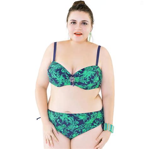 Youdian Explosion Bikini Fat And Fat Plus A Large Size Swimsuit