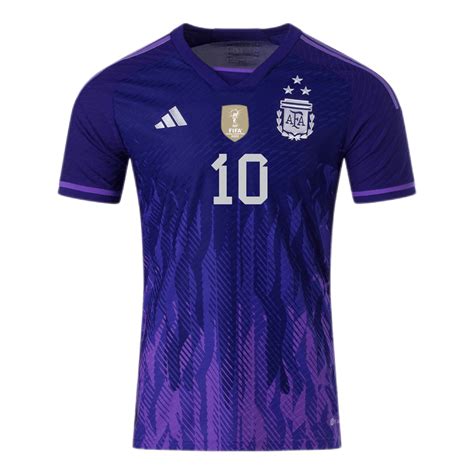 Argentina 3 Stars Away Soccer Jersey 2022