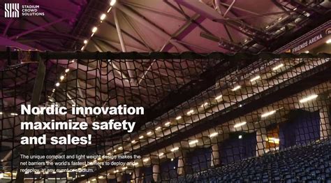 Net barriers for event, matches, stadiums - Stadium Crowd Solutions