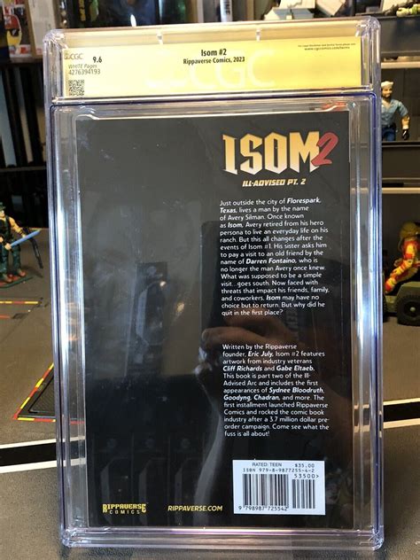 Isom Cover A Cgc Signed By Eric July Rippaverse Comics Ebay