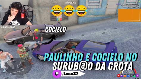 Paulinho E Cocielo No Surub O Da Grota Paulinho Traindo O Red Gta