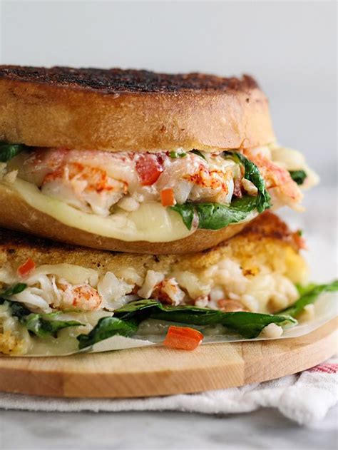 Lobster Grilled Cheese Sandwich - (Free Recipe below)