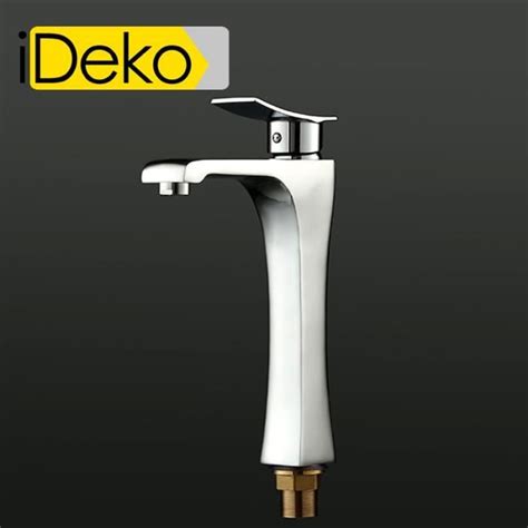 Idekorobinet Mitigeur Lavabo Salle De Bain Chrom Haut Flexible