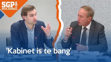 Van Der Staaij Vs Regering Over Gratis Relatietherapie SGP