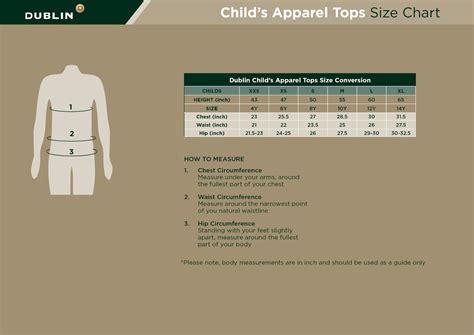 Clothing Size Guide