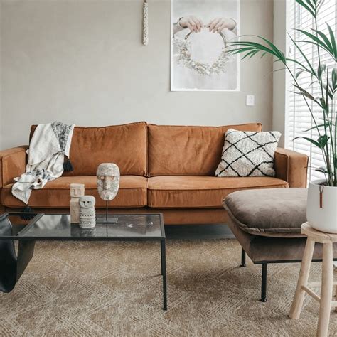 Styling Idee Zo Style Je Een Cognac Kleurige Bank Homedeco Nl