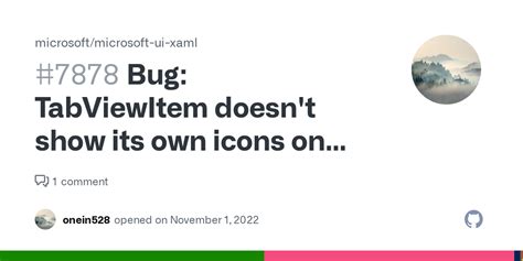 Bug TabViewItem Doesn T Show Its Own Icons On WinUI3 Issue 7878