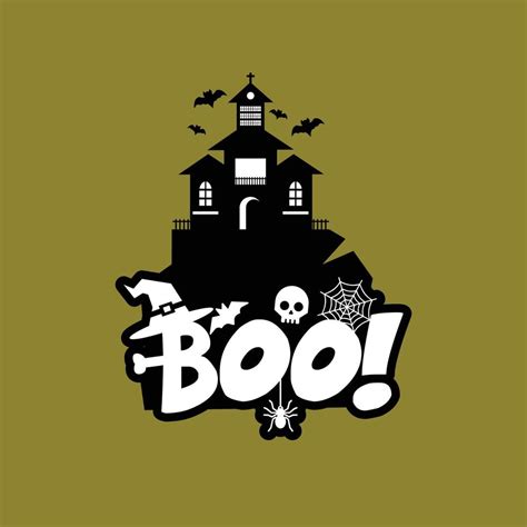 Boo typography design vector 13304826 Vector Art at Vecteezy