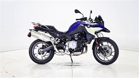 2021 BMW F 750 GS San Marino Blue Metallic Low Suspension YouTube