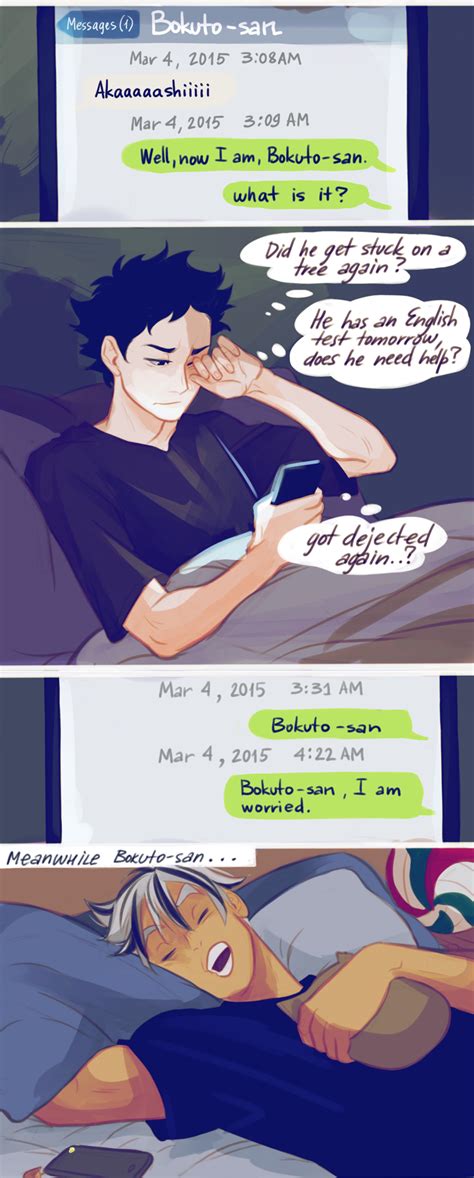 Bokuto And Akaashi Part2 Haikyuu Kagehina Bokuto Koutarou